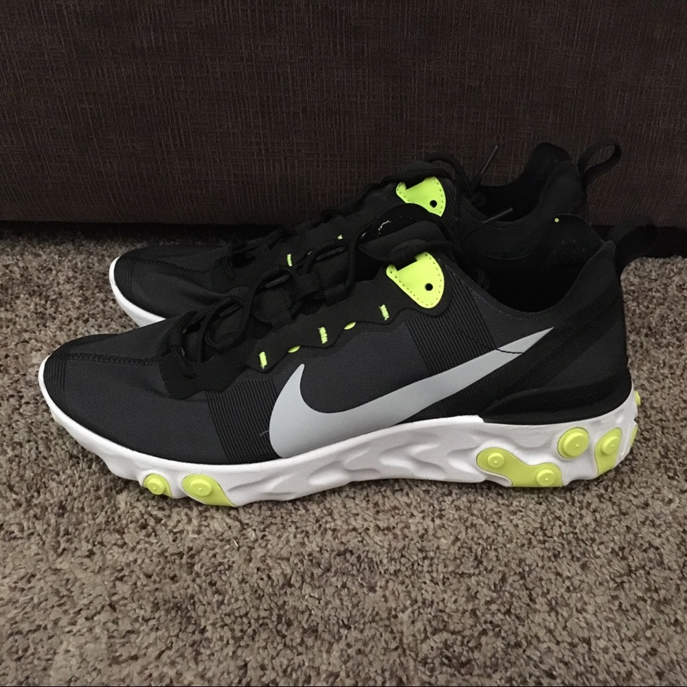 Nike React Element 55 Size 10 Running Shoes